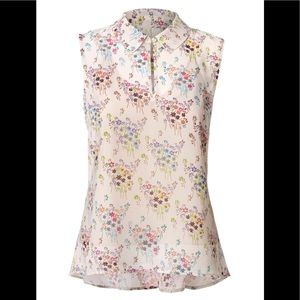 CAbi Essential Blouse & Cami XL